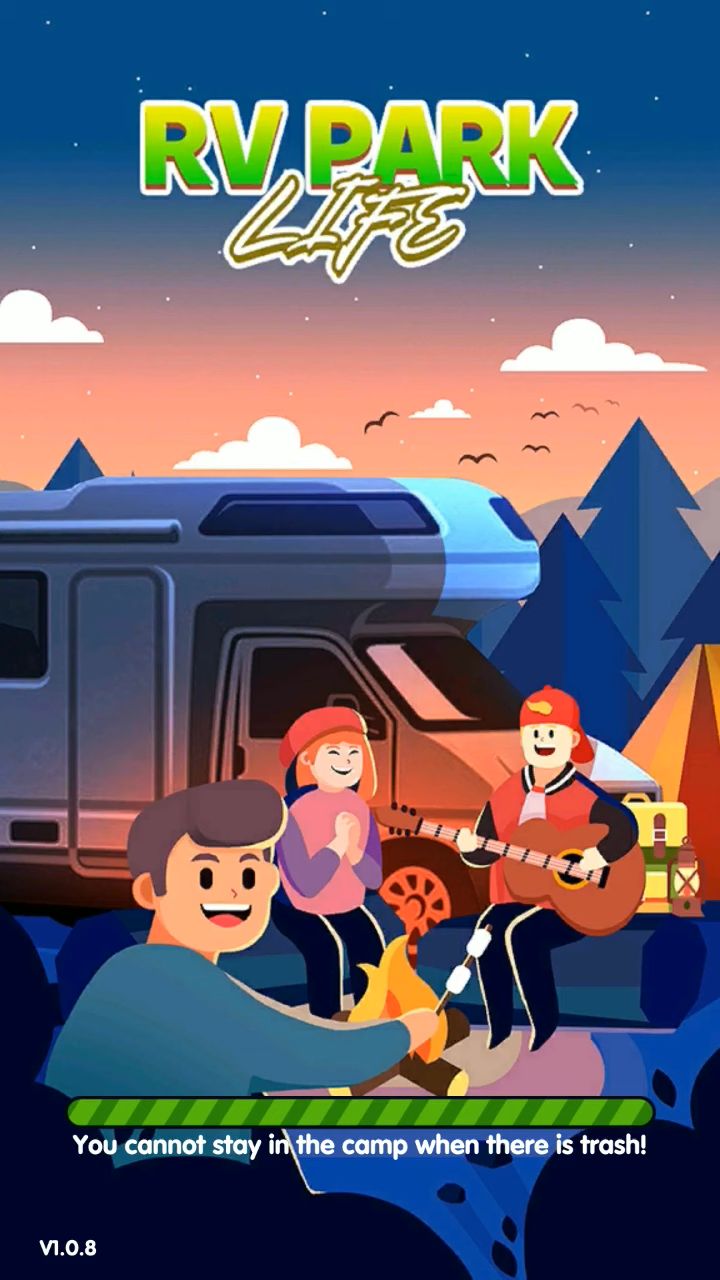 Full version of Android Management game apk RV Park Life for tablet and phone.