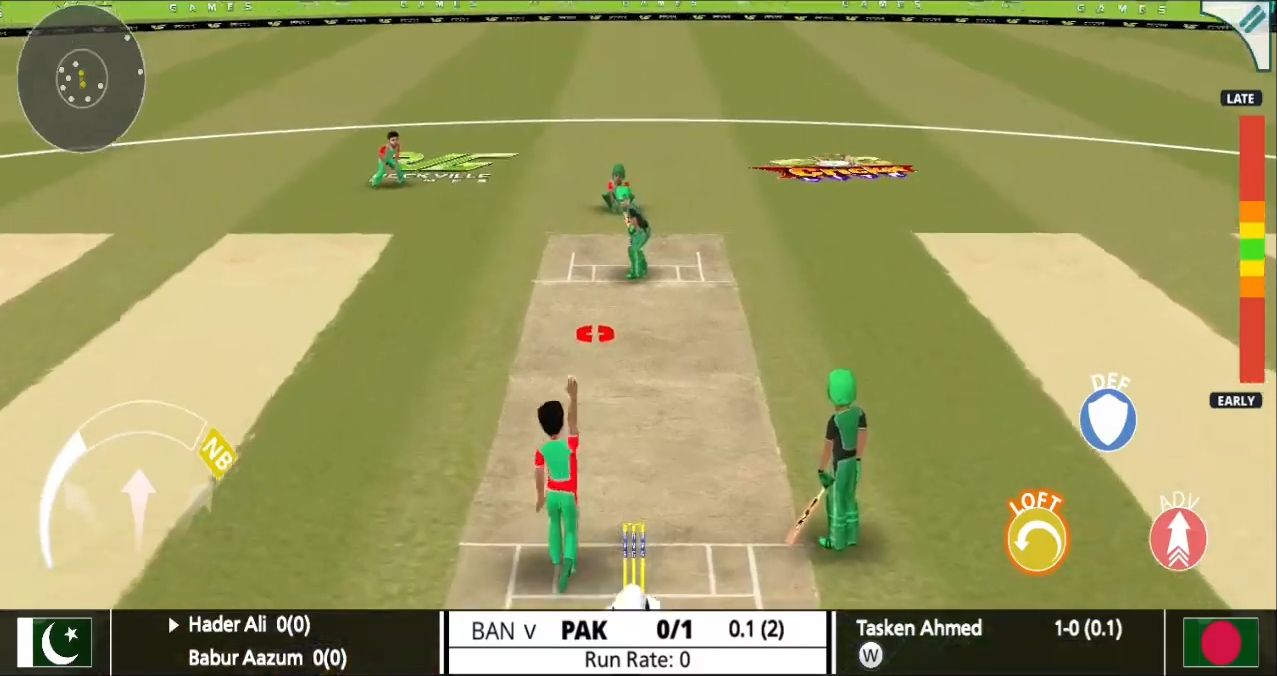 Download RVG World Cricket Clash Lite Android free game.