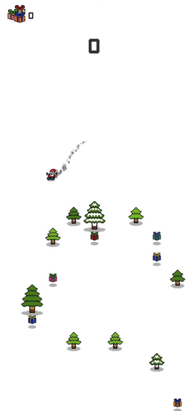 Full version of Android Arcade game apk Santa Pixel Christmas games for tablet and phone.