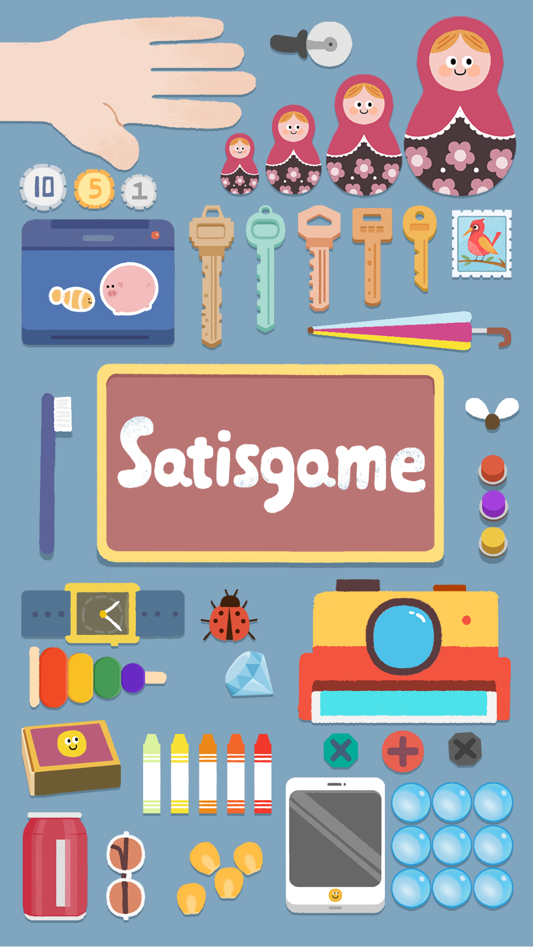 Full version of Android Puzzle game apk Satisgame for tablet and phone.