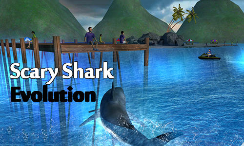 Full version of Android Animals game apk Scary shark evolution 3D for tablet and phone.
