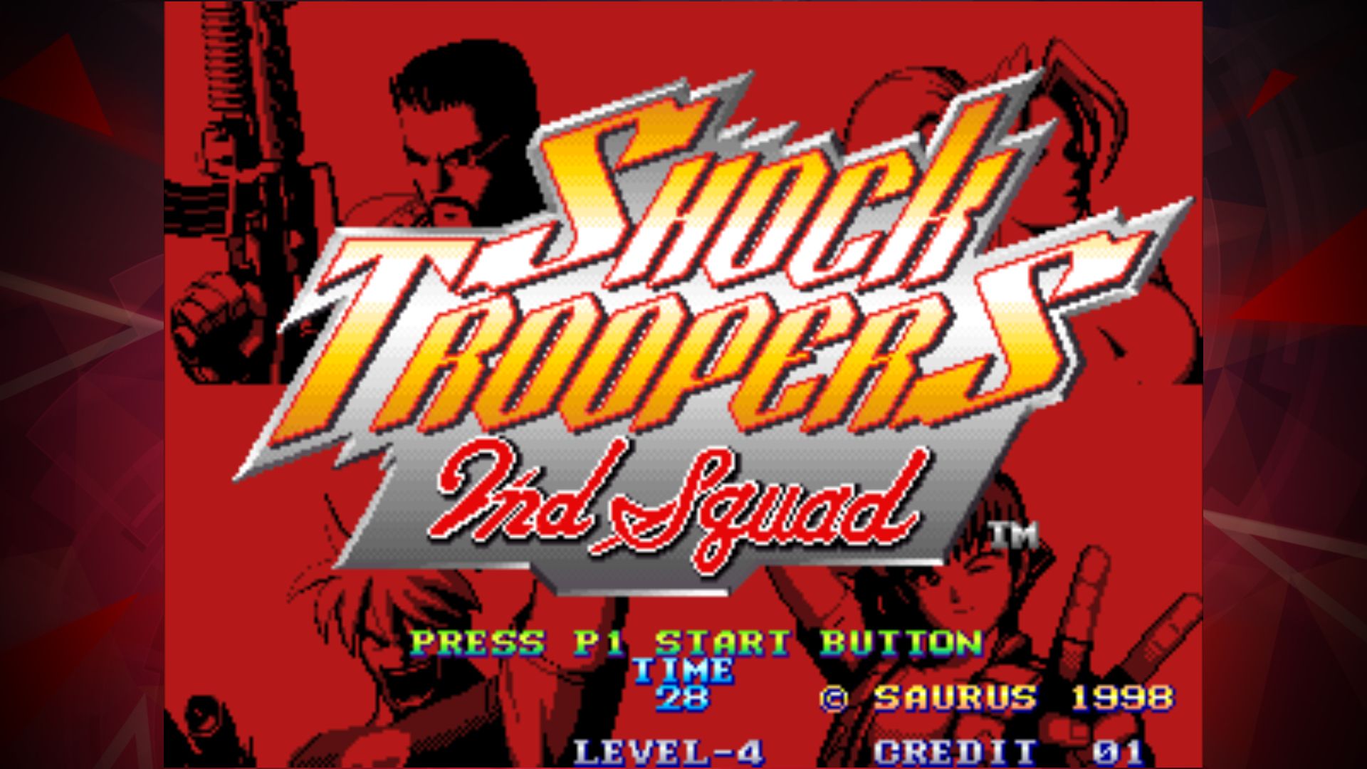 Full version of Android Top-down shooters game apk SHOCK TROOPERS 2nd Squad for tablet and phone.