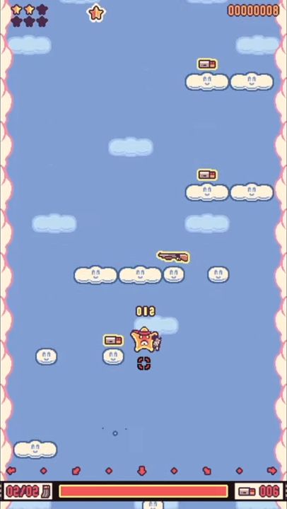 Full version of Android Jumping game apk Shootin Star for tablet and phone.