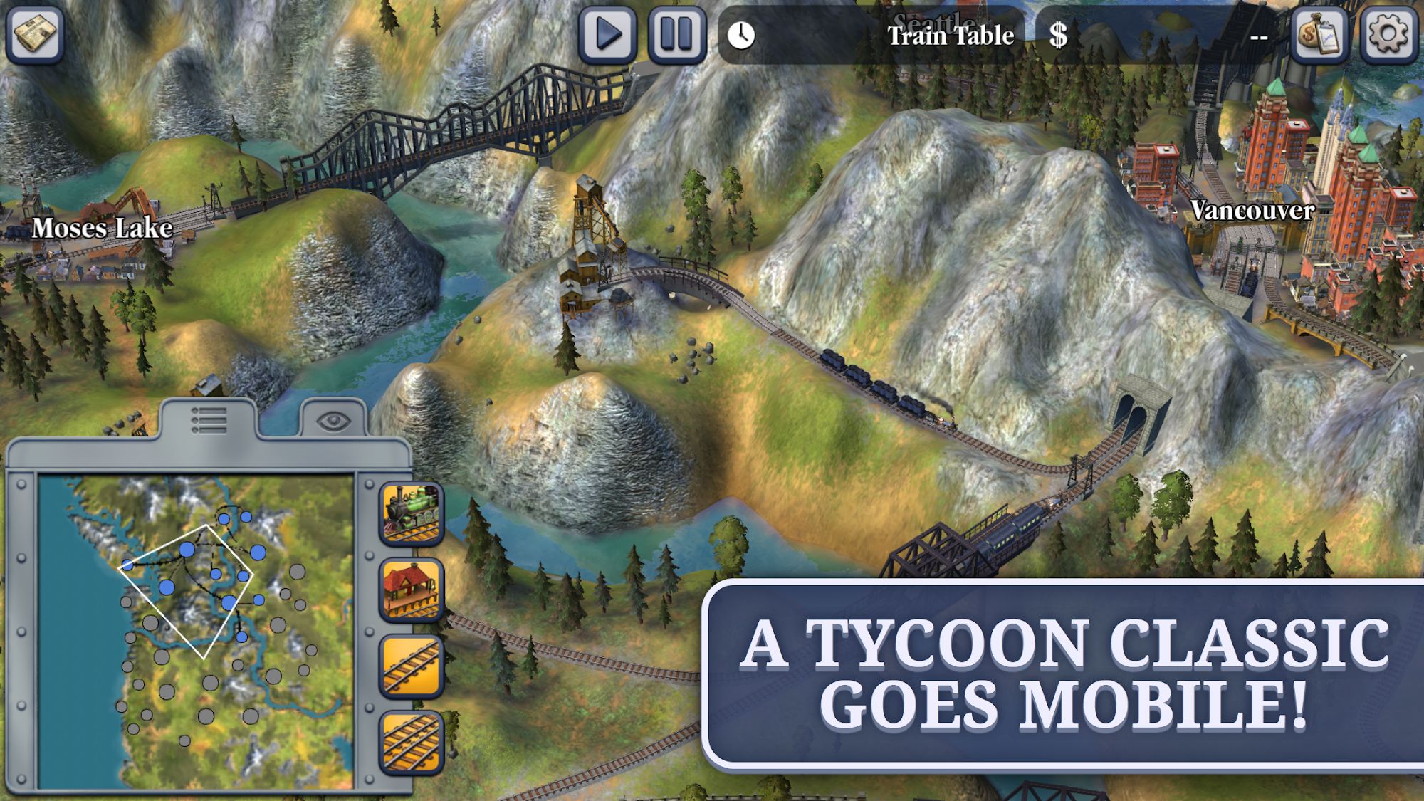 Download Sid Meier's Railroads! Android free game.