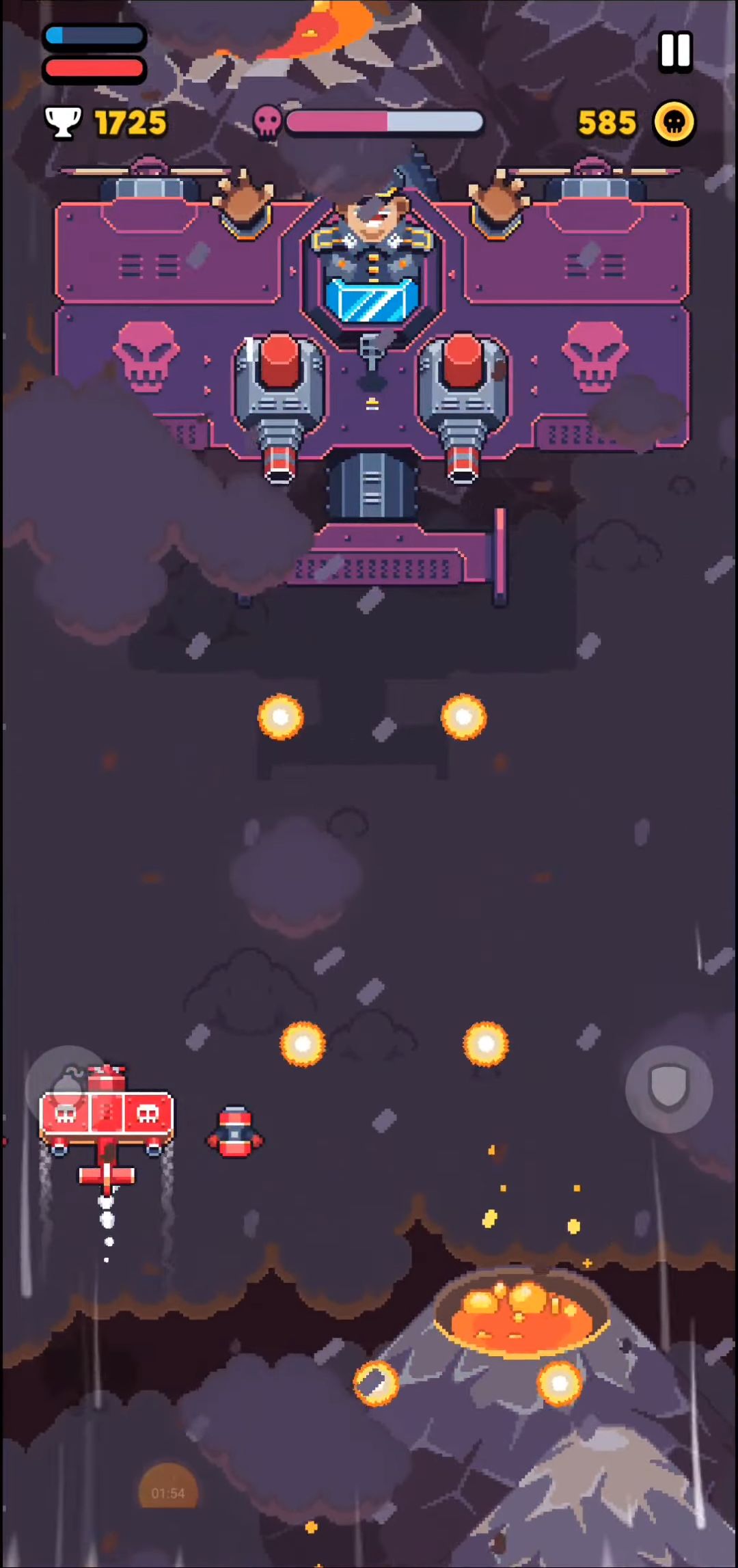 Full version of Android Flying games game apk Skies of Chaos for tablet and phone.