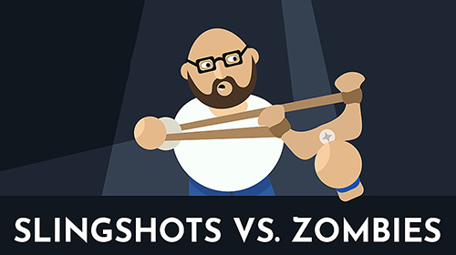Download Slingshots vs. zombies Android free game.