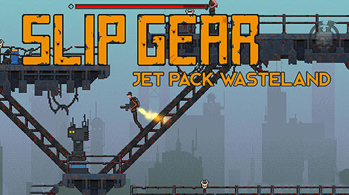 Full version of Android Pixel art game apk Slip gear: Jet pack wasteland for tablet and phone.