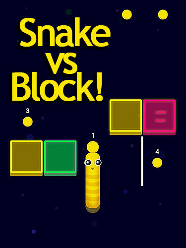 Full version of Android Time killer game apk Snake vs block! for tablet and phone.