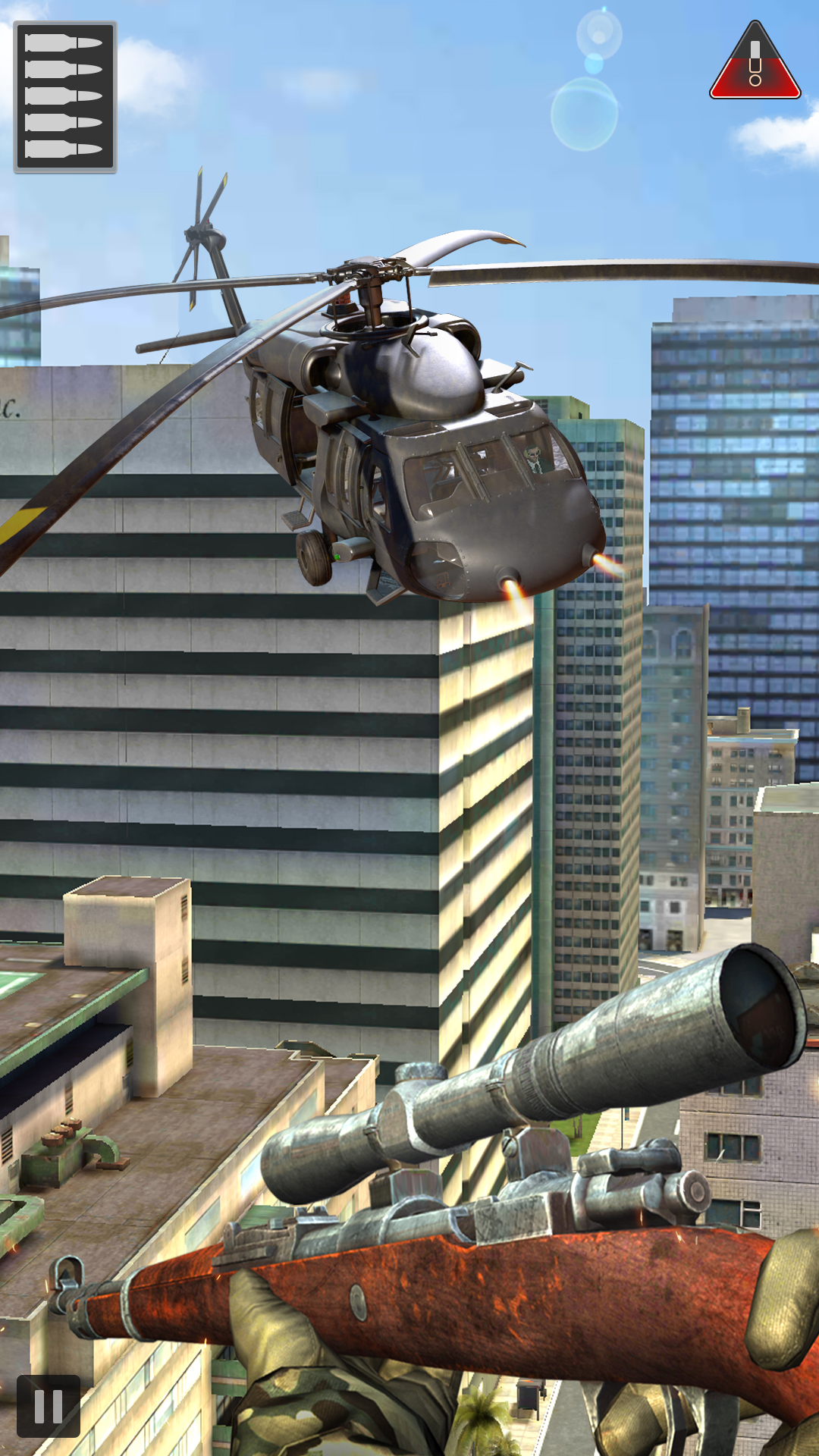 Full version of Android Sniper game apk Sniper Shot 3D : Gun Shooting for tablet and phone.