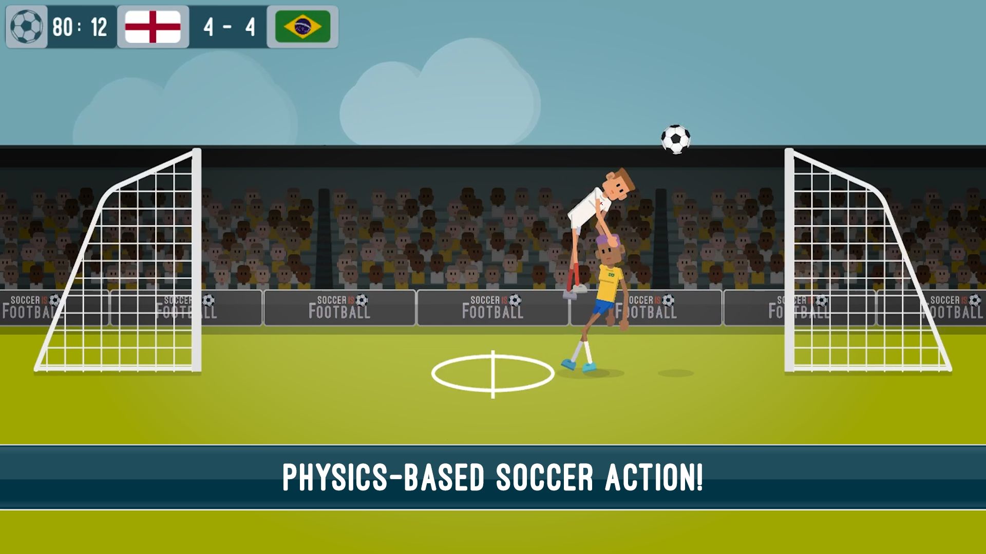 Full version of Android Easy game apk Soccer Is Football for tablet and phone.