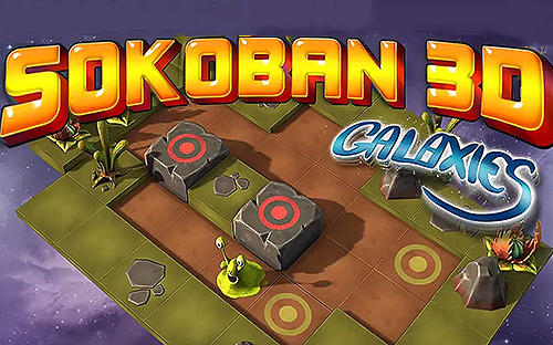 Full version of Android Puzzle game apk Sokoban galaxies 3D for tablet and phone.