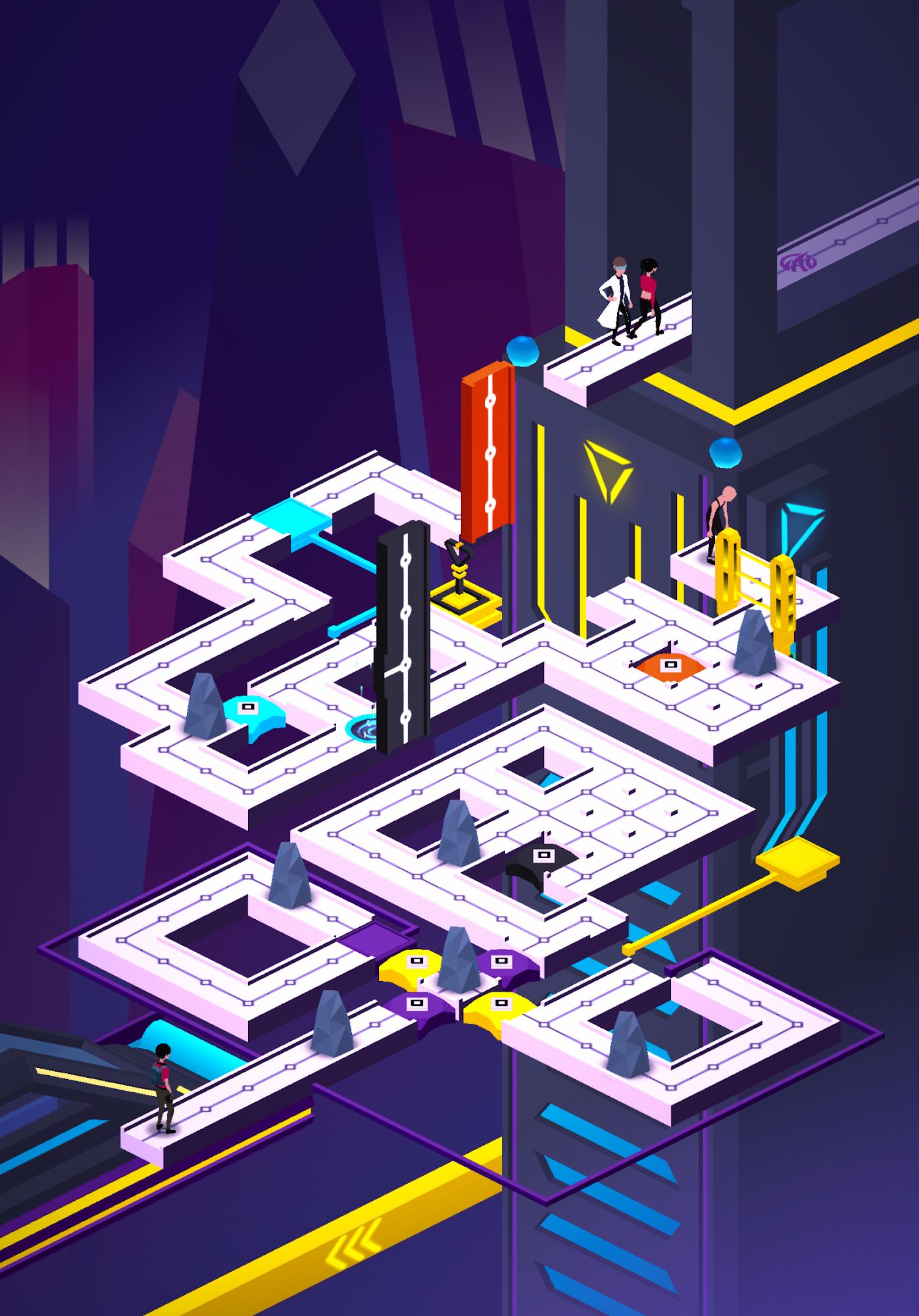 Download Sole Light: Isometric Puzzles Android free game.
