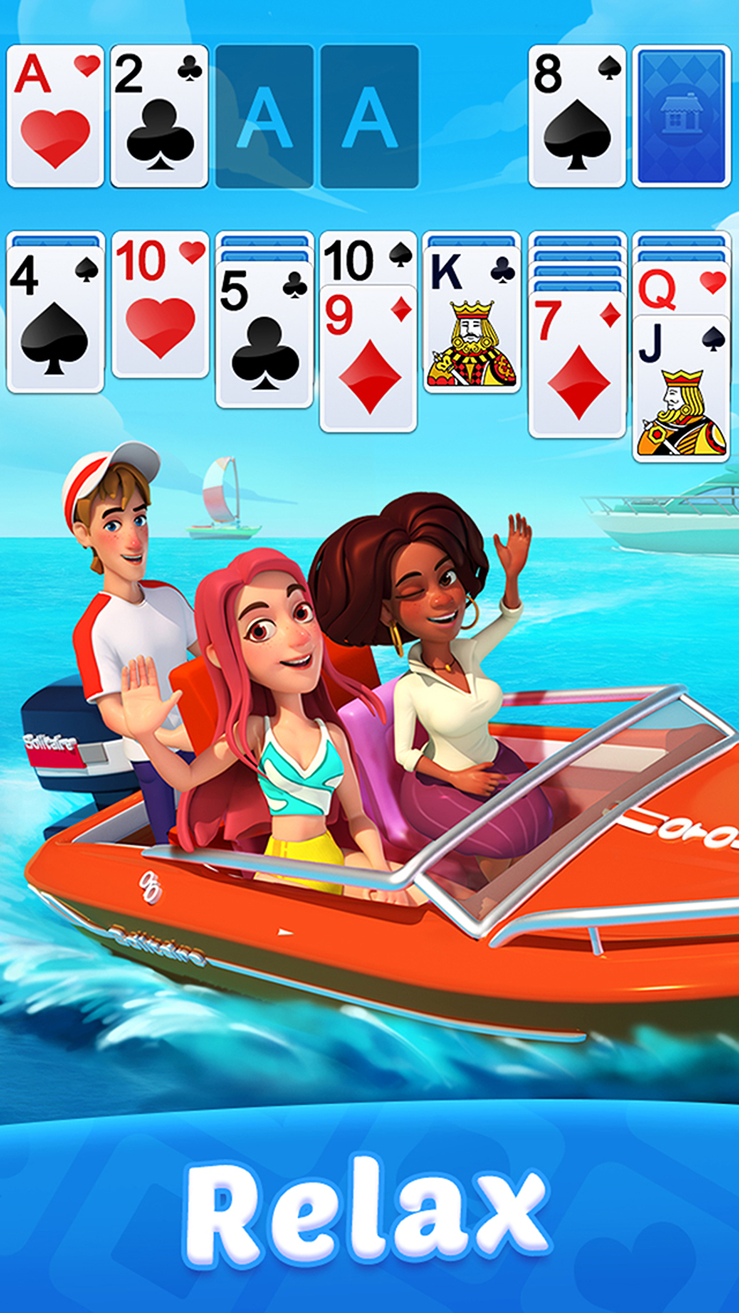 Full version of Android Logic game apk Solitaire: Card Games for tablet and phone.