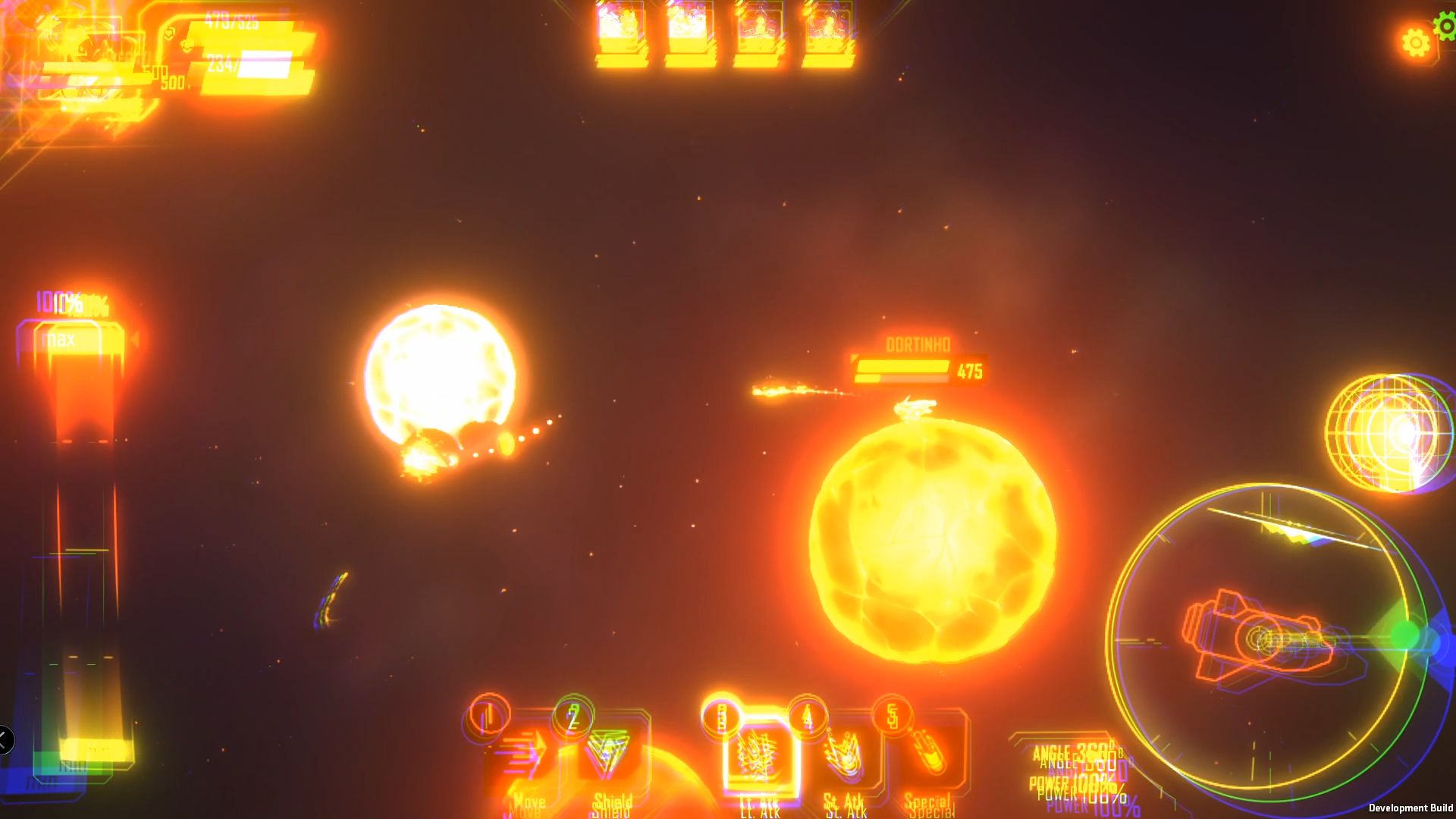 Full version of Android Space game apk Space Mavericks for tablet and phone.