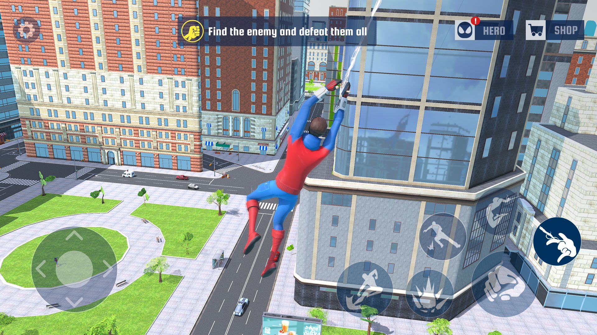 Full version of Android Action game apk Spider Fighting: Hero Game for tablet and phone.