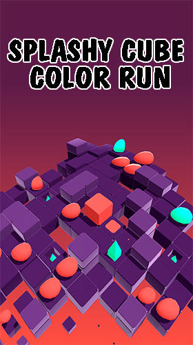 Download Splashy cube: Color run Android free game.