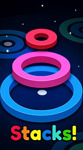 Download Stackz: Put the rings on. Color puzzle Android free game.