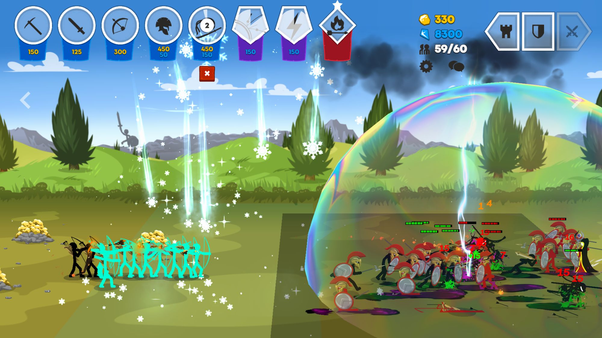 Full version of Android PvP game apk Stick War 3 for tablet and phone.