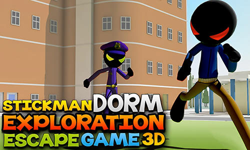 Full version of Android Stickman game apk Stickman dorm exploration escape game 3D for tablet and phone.