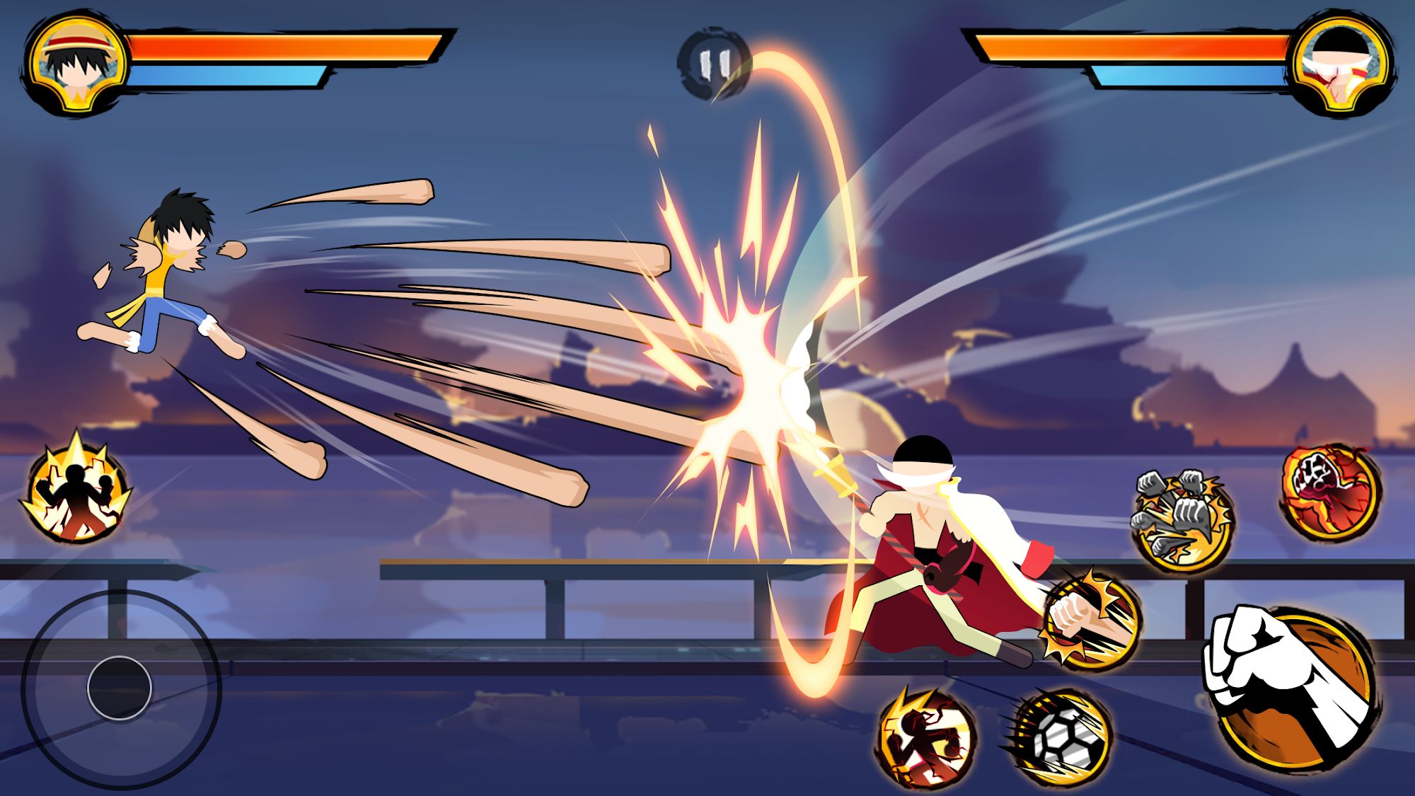 Full version of Android Beat ’em up game apk Stickman Pirates Fight for tablet and phone.