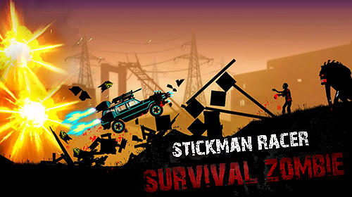 Full version of Android Stickman game apk Stickman racer: Survival zombie for tablet and phone.