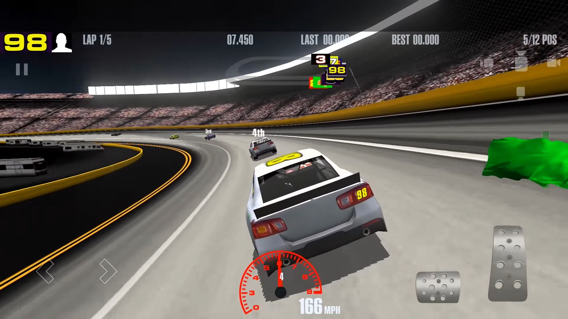 Full version of Android Cars game apk Stock Car Racing for tablet and phone.