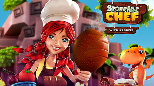Full version of Android Management game apk Stone age chef: The crazy restaurant and cooking game for tablet and phone.