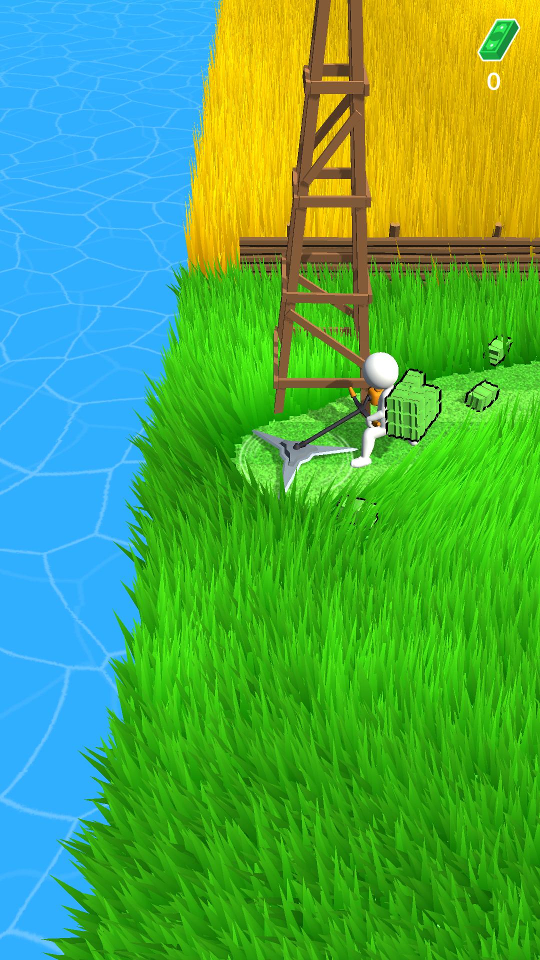 Full version of Android Farming game apk Stone Grass: Mowing Simulator for tablet and phone.