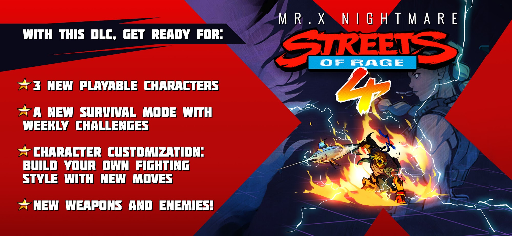 Full version of Android Multiplayer game apk Streets of Rage 4 for tablet and phone.
