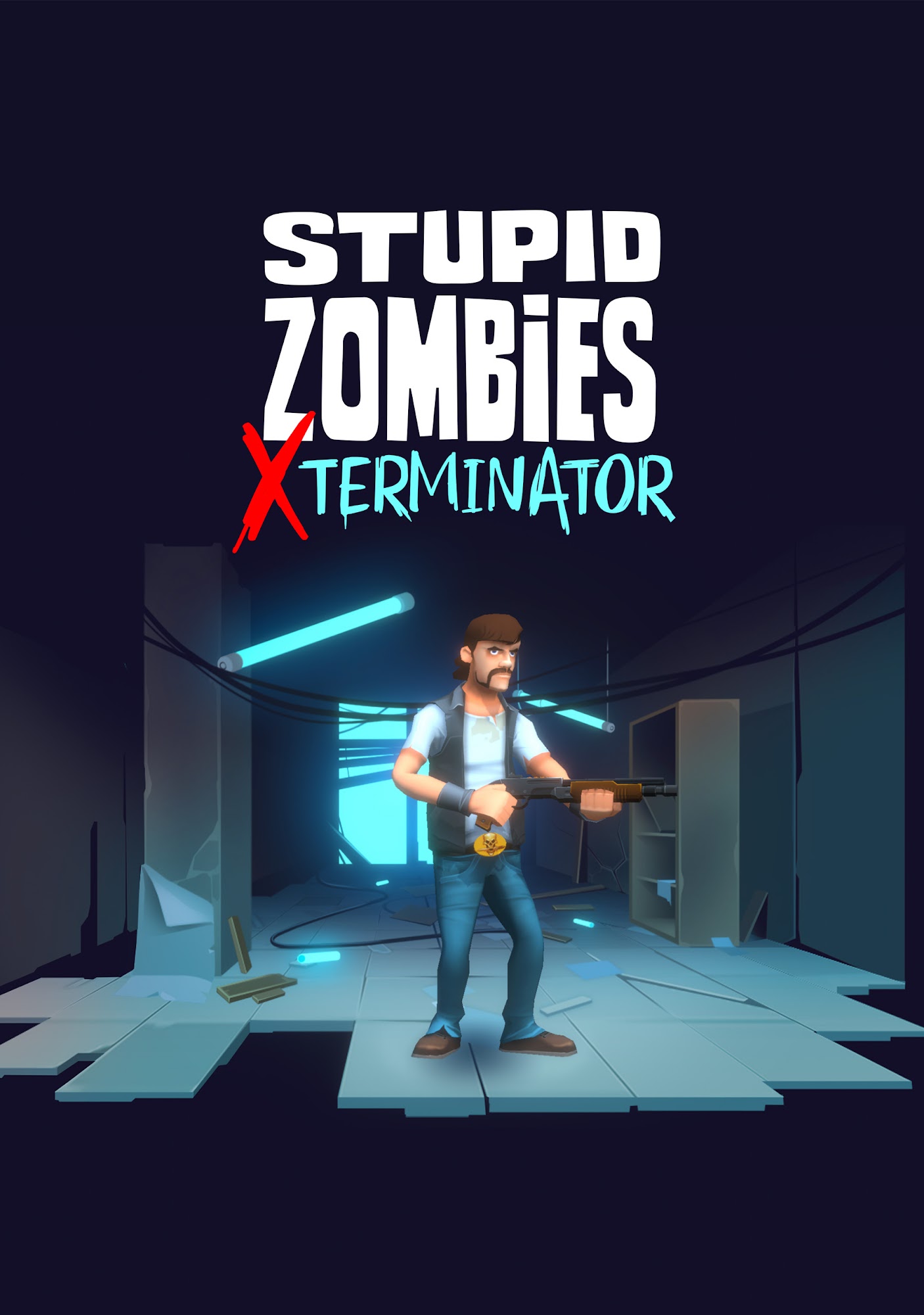 Full version of Android Zombie shooters game apk Stupid Zombies Exterminator for tablet and phone.
