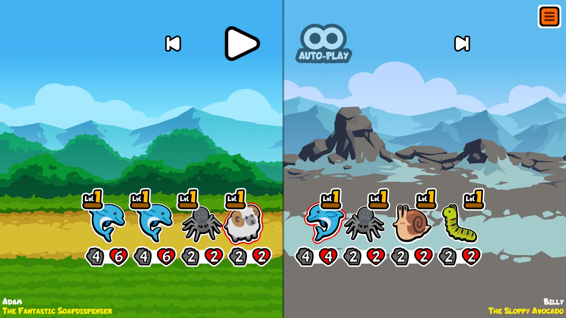 Full version of Android Animals game apk Super Auto Pets for tablet and phone.