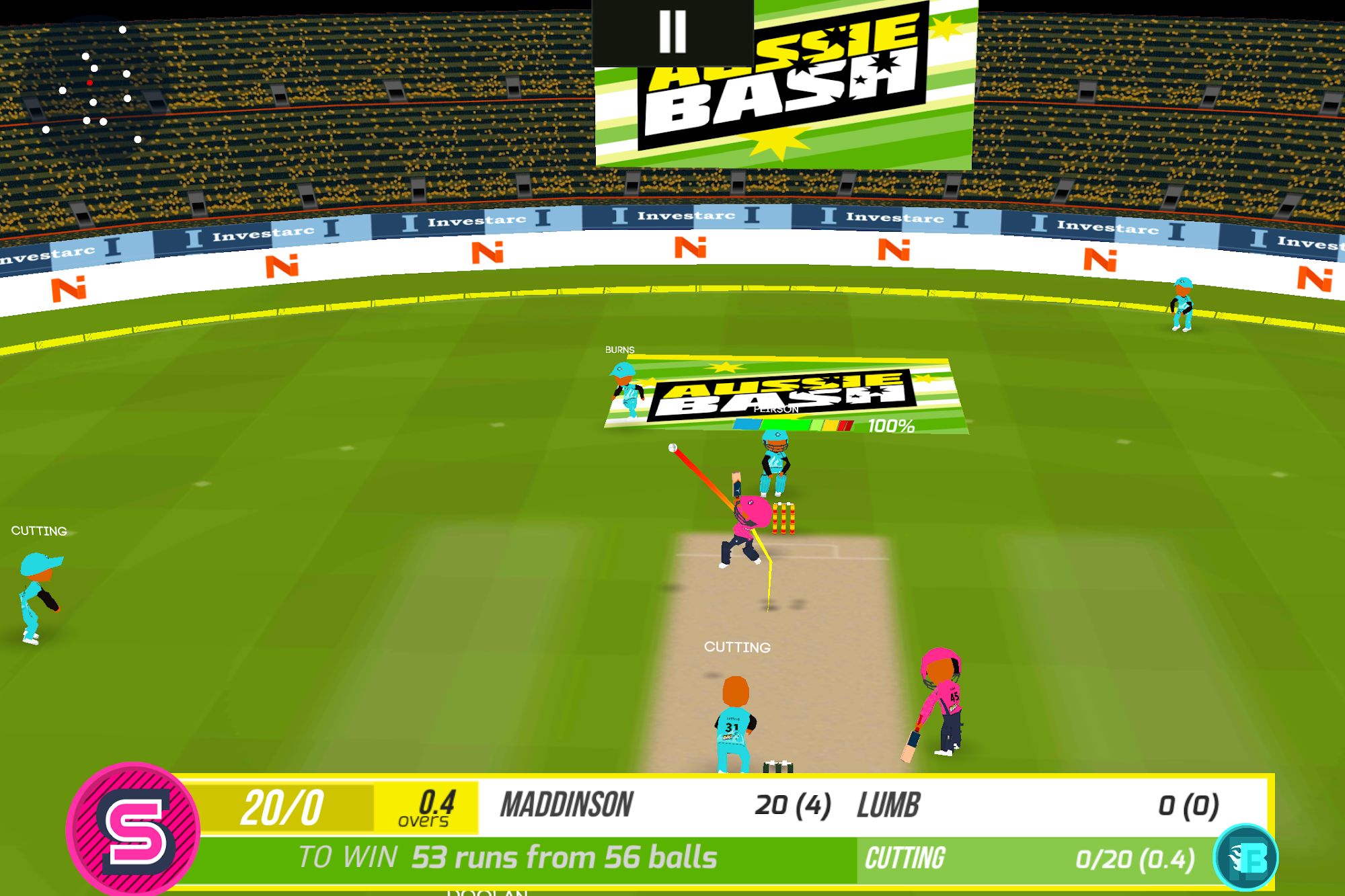 Full version of Android  game apk SUPER CRICKET 2 for tablet and phone.