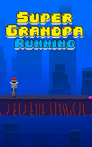 Download Super grandpa running Android free game.