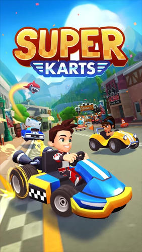 Download Super karts Android free game.