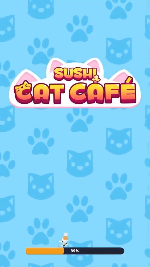 Full version of Android Management game apk Sushi Cat Cafe: Idle Food Game for tablet and phone.