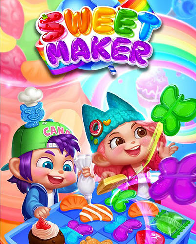 Download Sweet maker: DIY match 3 mania Android free game.