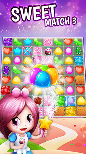 Download Sweet match 3 Android free game.