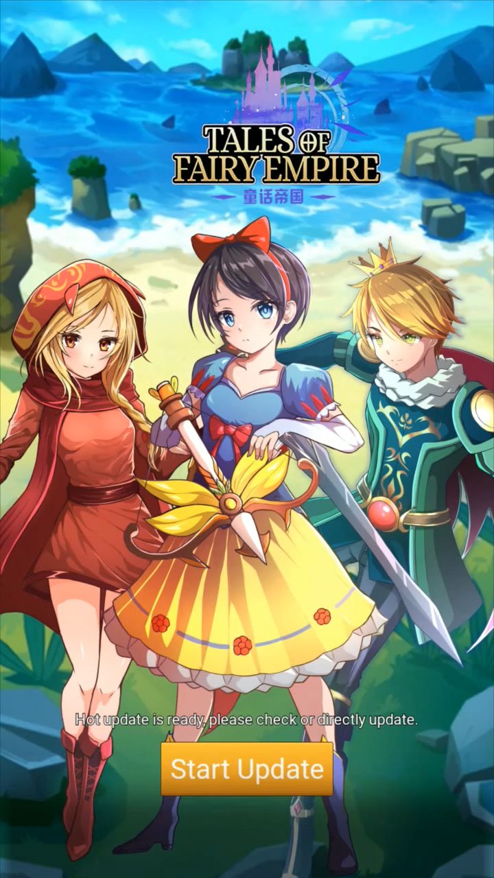 Full version of Android Strategy RPG game apk Tales of Fairy Empire for tablet and phone.