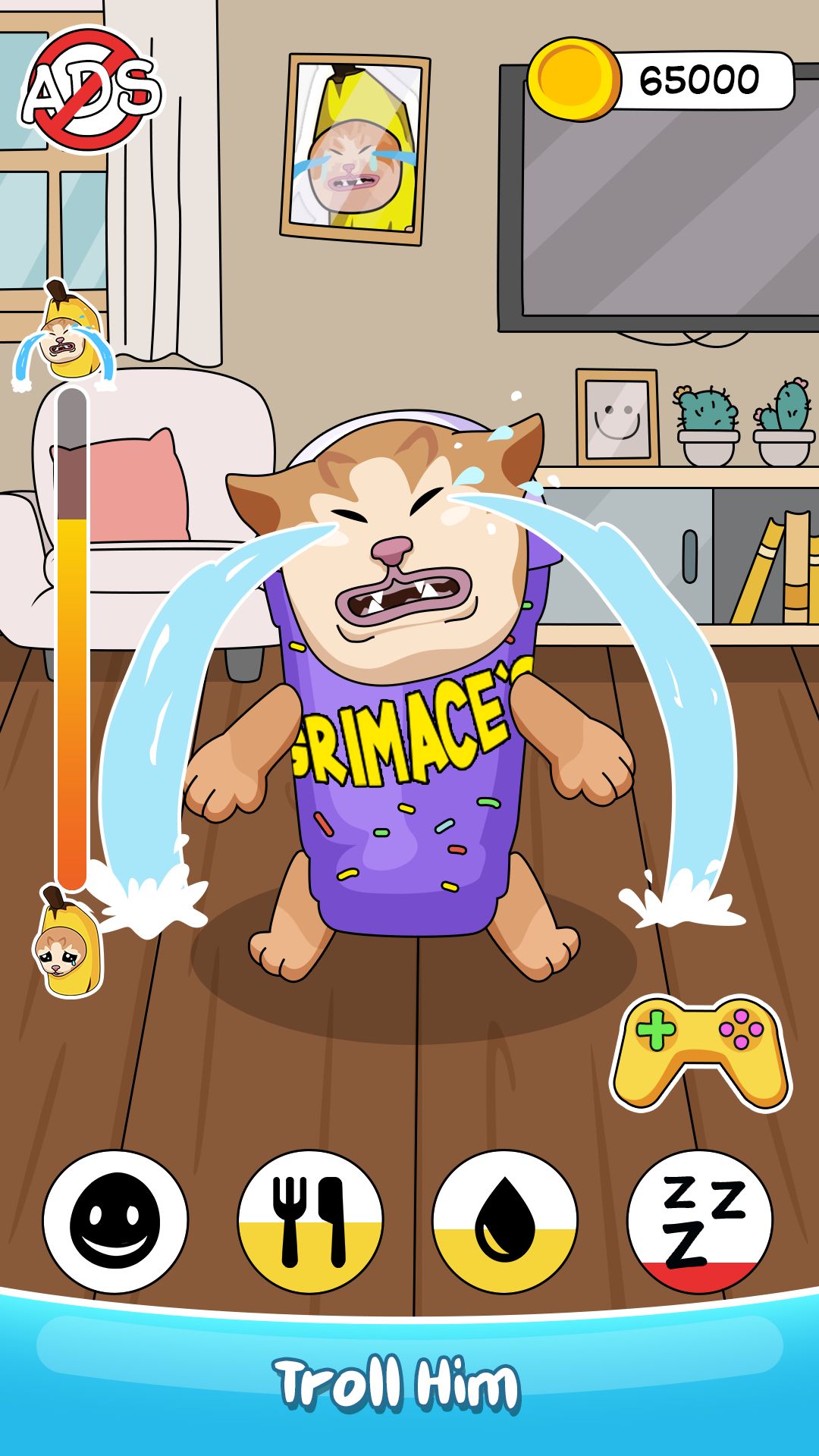Full version of Android Virtual Pets game apk Talking Cat: Cute Cat Story for tablet and phone.