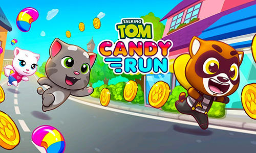 Download Talking Tom candy run Android free game.