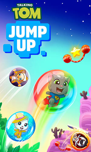 Full version of Android For kids game apk Talking Tom jump up for tablet and phone.