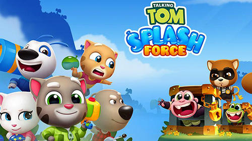 Download Talking Tom splash force Android free game.