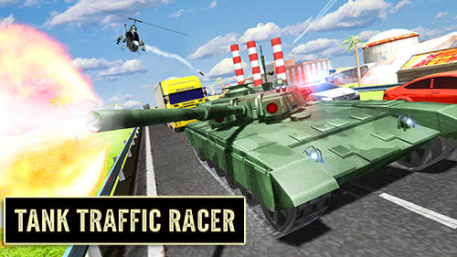 Download Tank traffic racer Android free game.