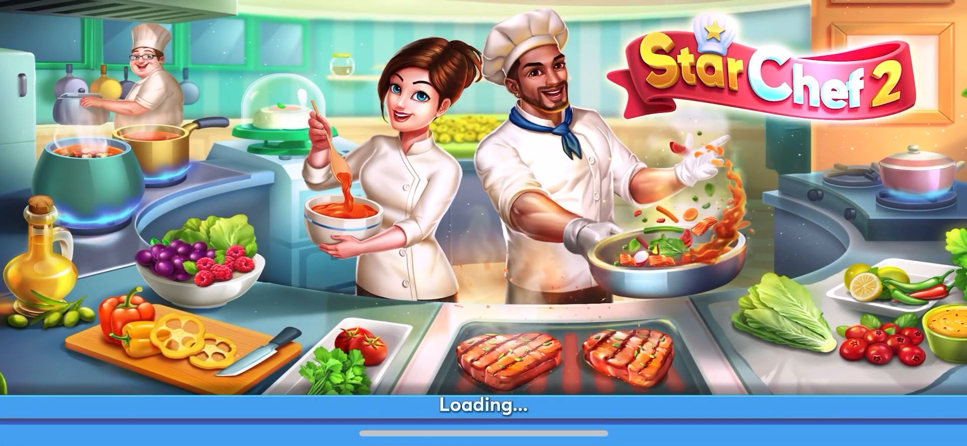 Full version of Android Management game apk Tasty Cooking Cafe & Restaurant Game: Star Chef 2 for tablet and phone.