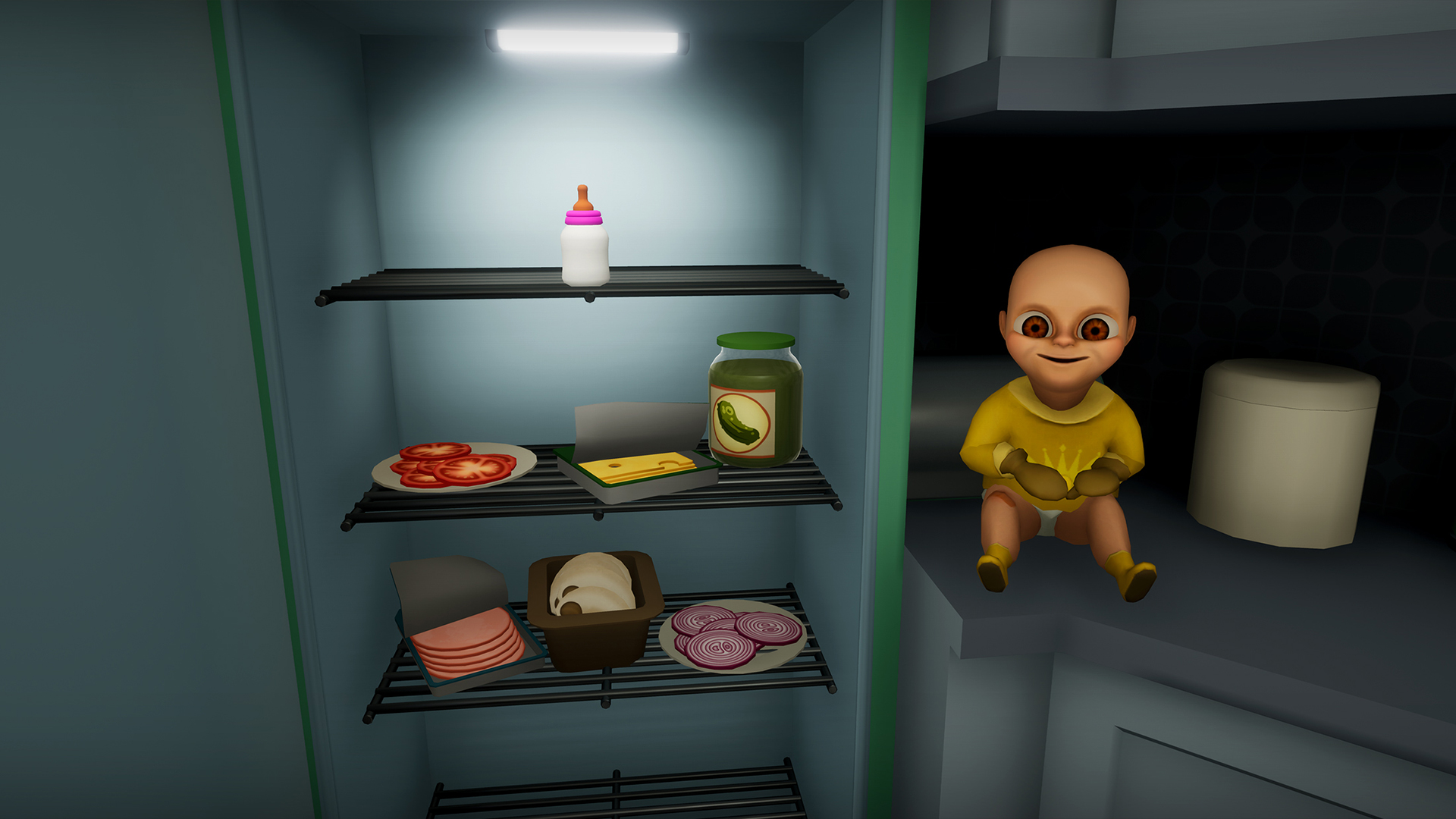 Full version of Android  game apk The Baby In Yellow for tablet and phone.