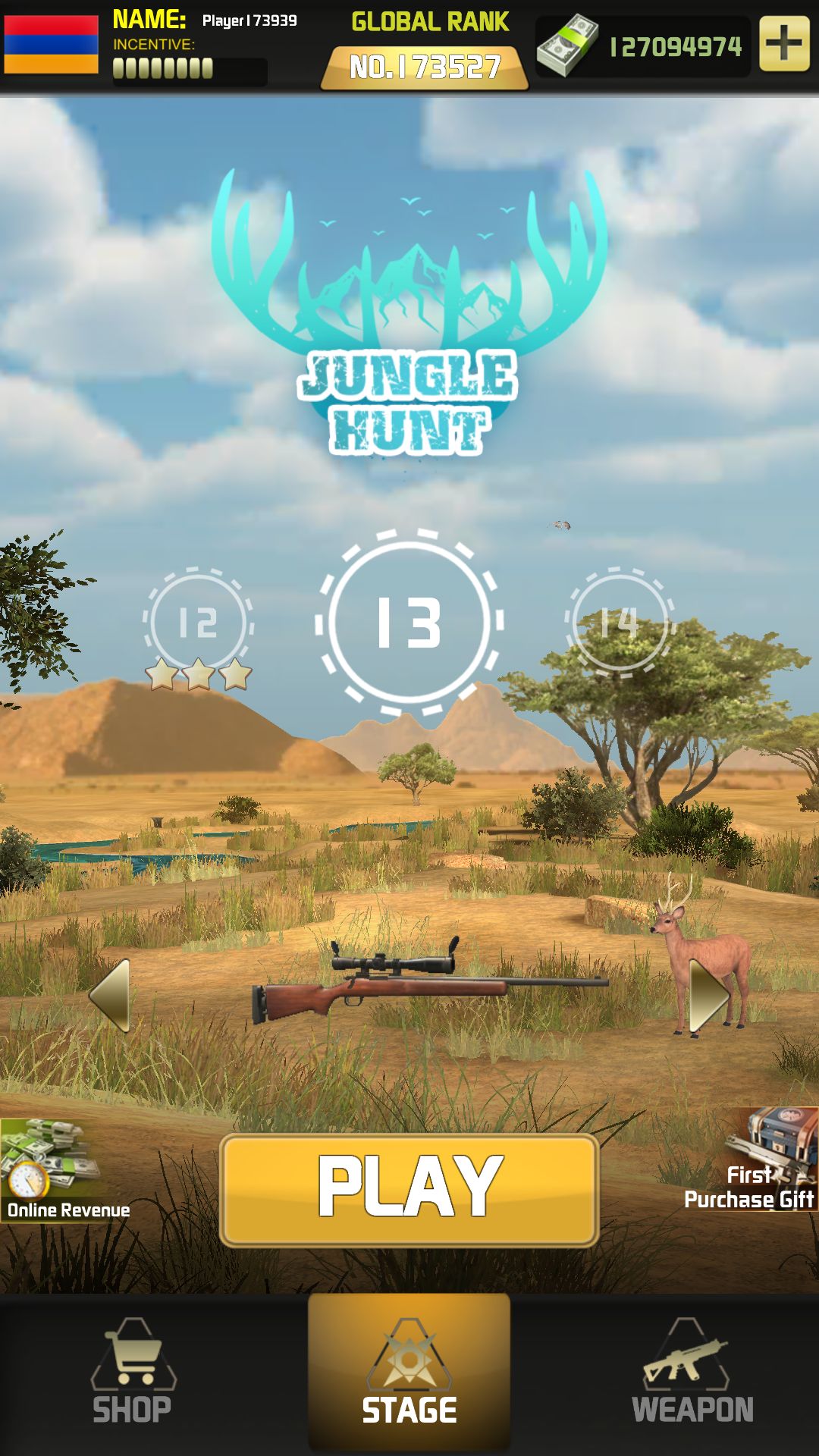 Download The Hunting World - 3D Wild Shooting Game Android free game.