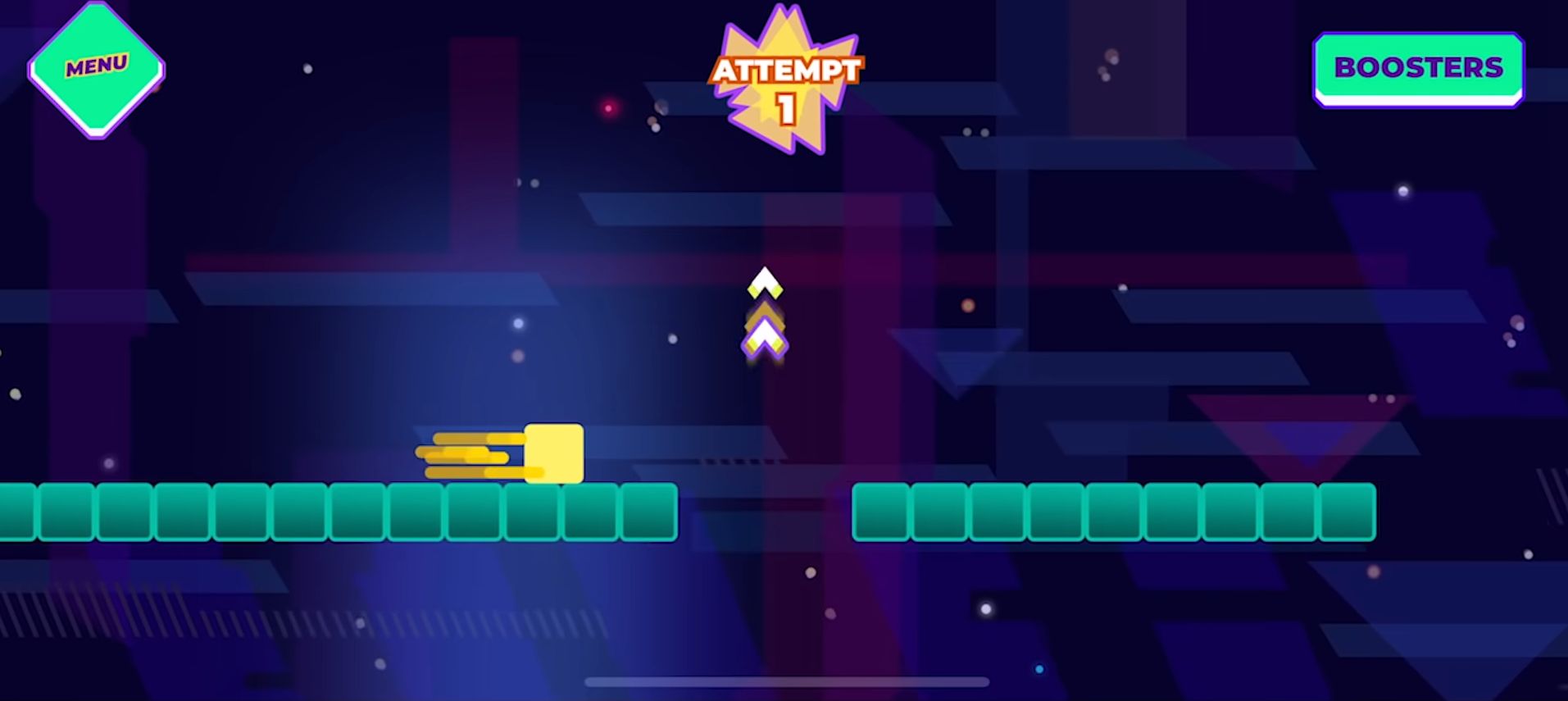 Full version of Android Platformer game apk The Impossible Game 2 for tablet and phone.