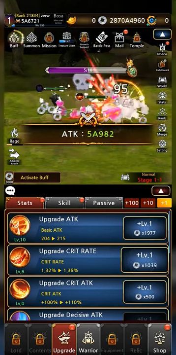 Full version of Android Online game apk Three Kingdoms Idle for tablet and phone.