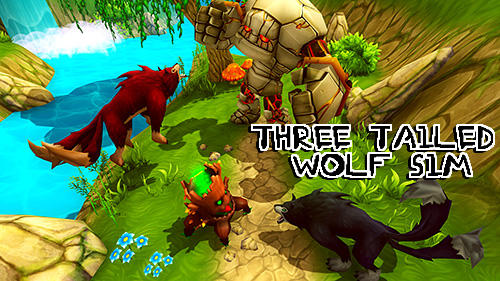 Full version of Android Monsters game apk Three tailed wolf simulator for tablet and phone.
