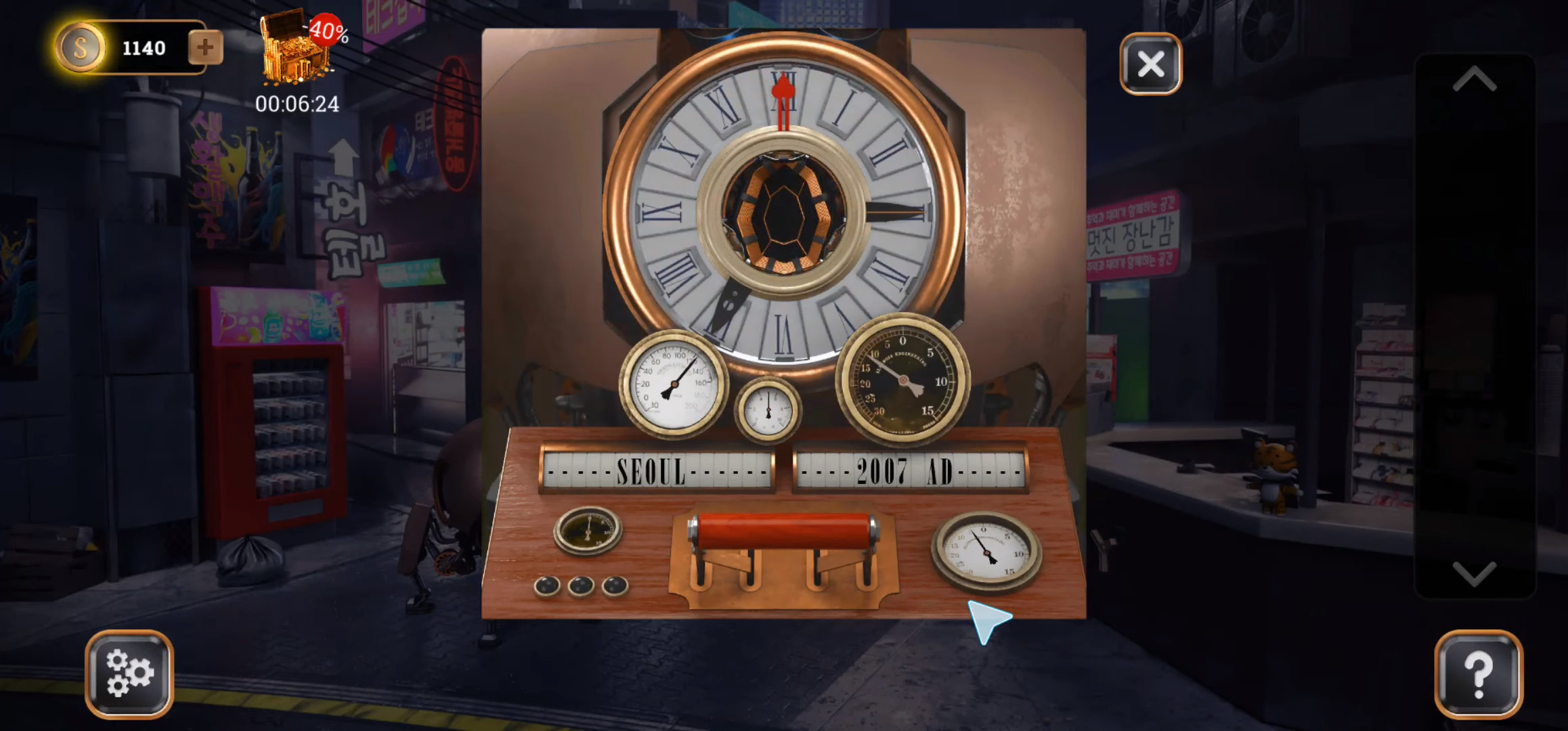 Full version of Android Hidden objects game apk Time Travel: Escape Room Game for tablet and phone.